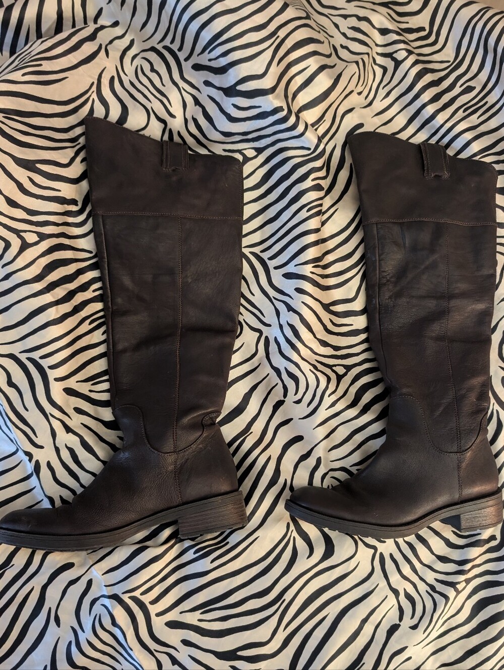 Enzo Angiolini Brown Leather Boots